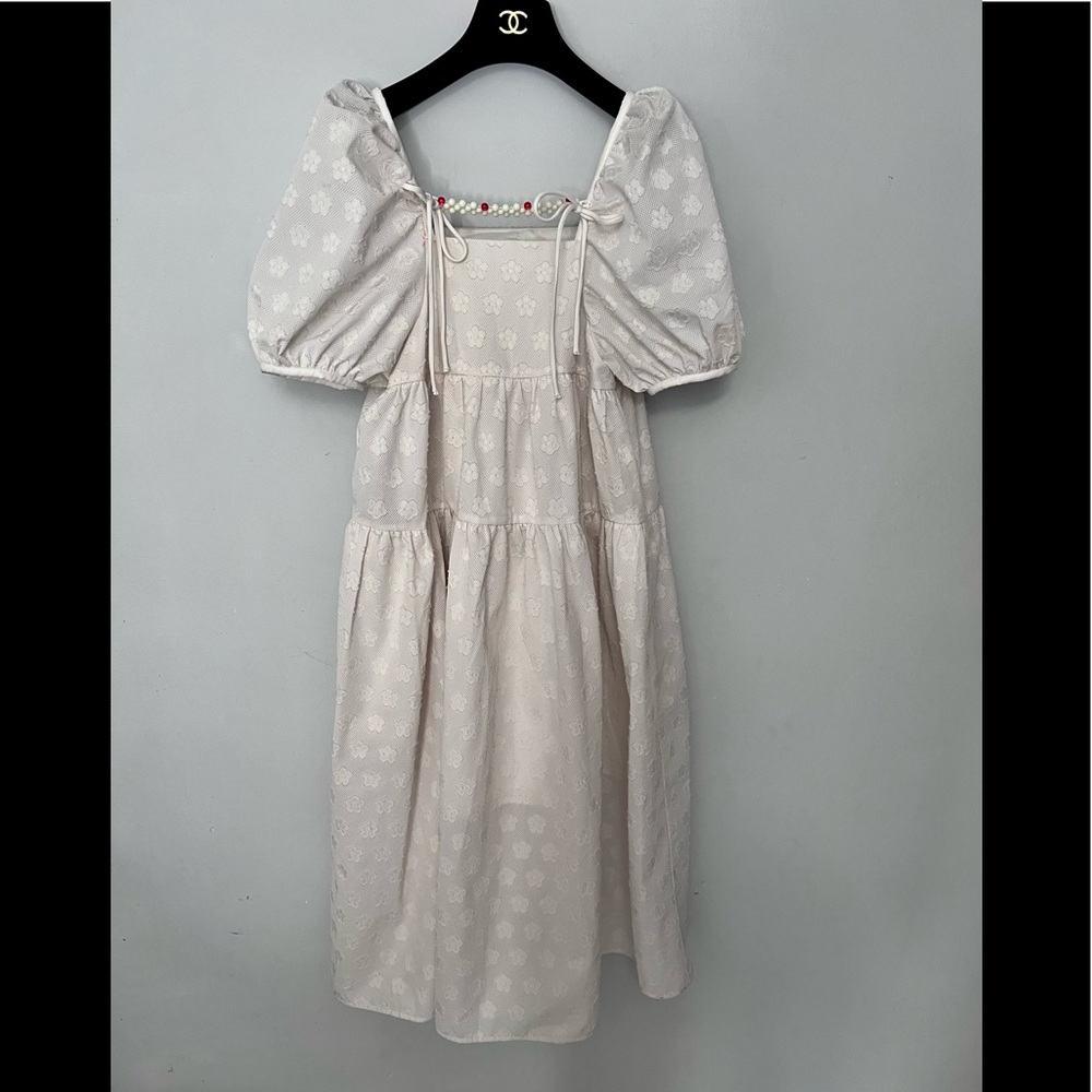 Diddi Moda Puff Sleeve Dress